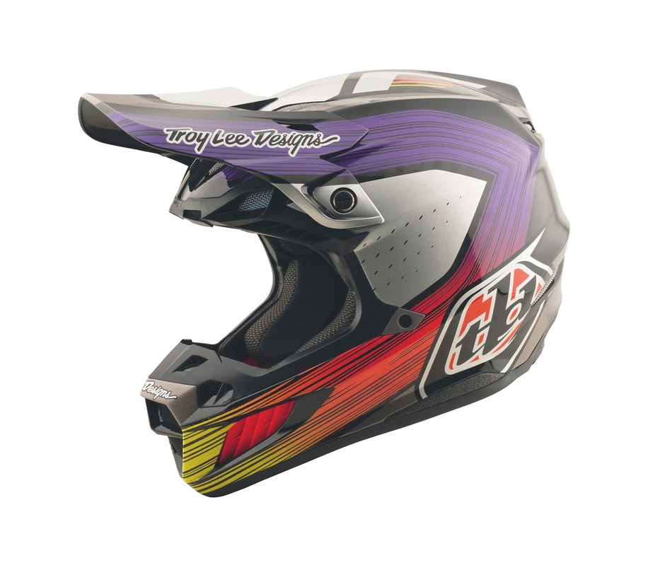 casco enduro offroad motocross se5 carbon stripes