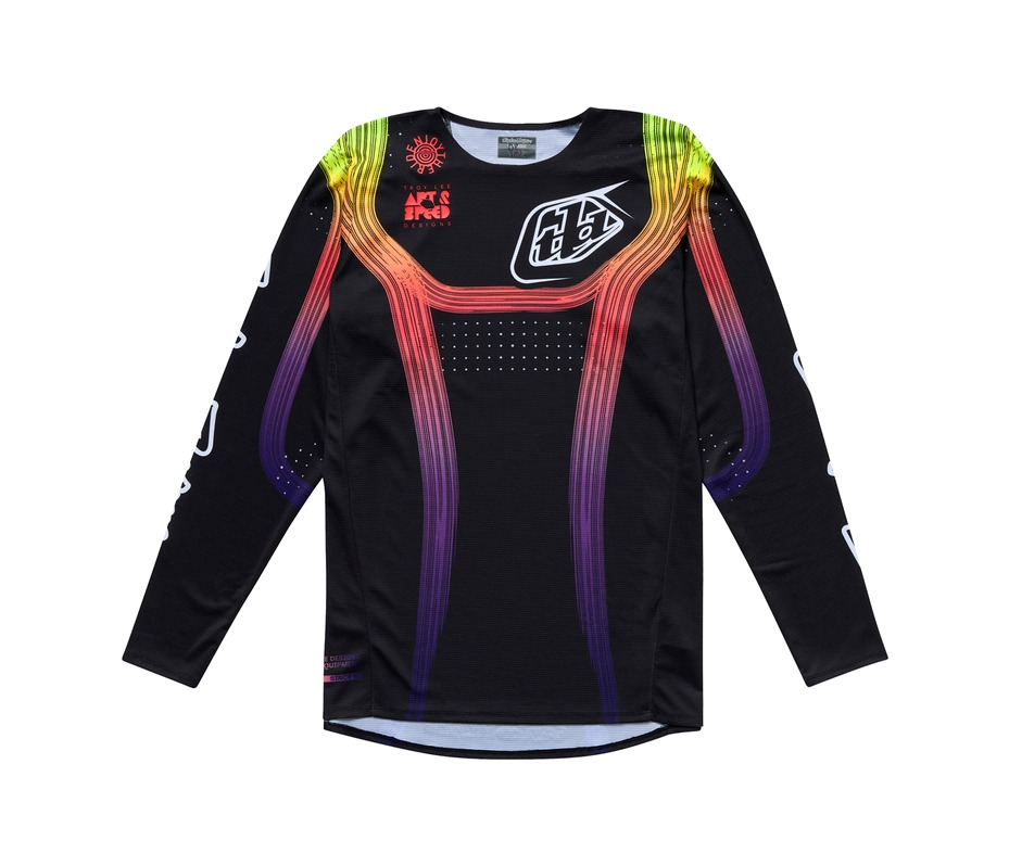 camiseta enduro cross offroad se pro stripes