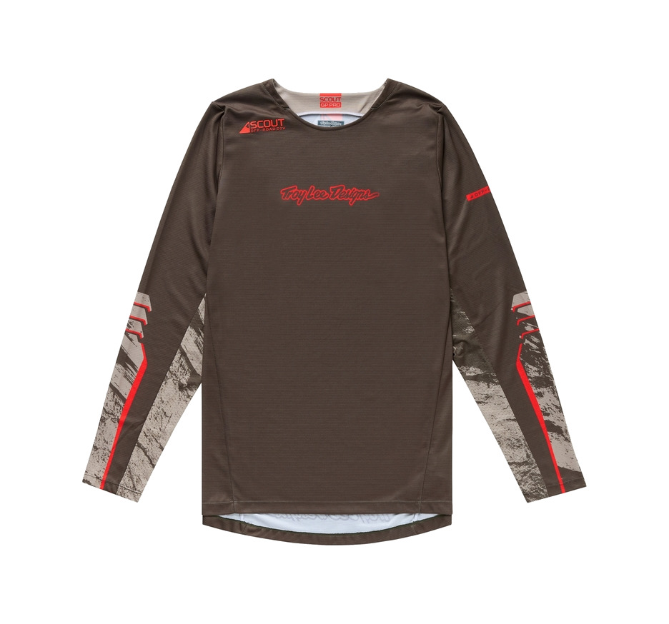 camiseta enduro cross offroad scout gp pro slab