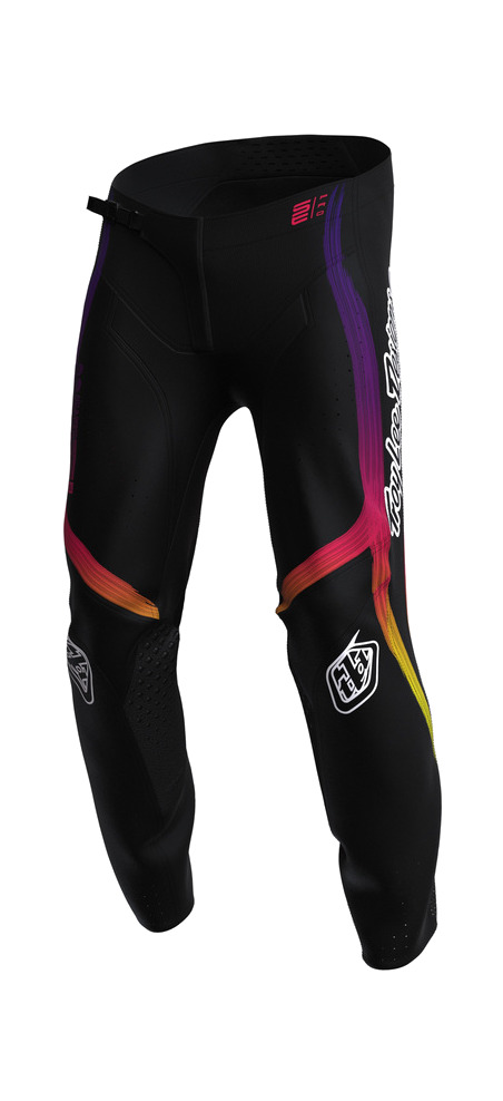 pantalón enduro cross offroad infantil se pro stripes