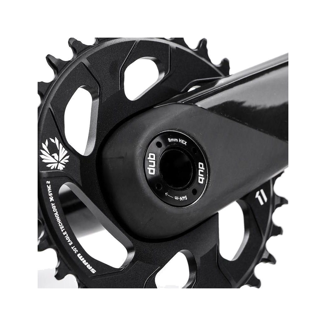 juego de bielas y plato carbono sin cazoletas  stylo eagle x-sync2 dub 148 boost direct mount 170 mm 32t 12v