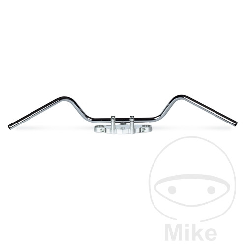 manillar de acero 22 mm mystic