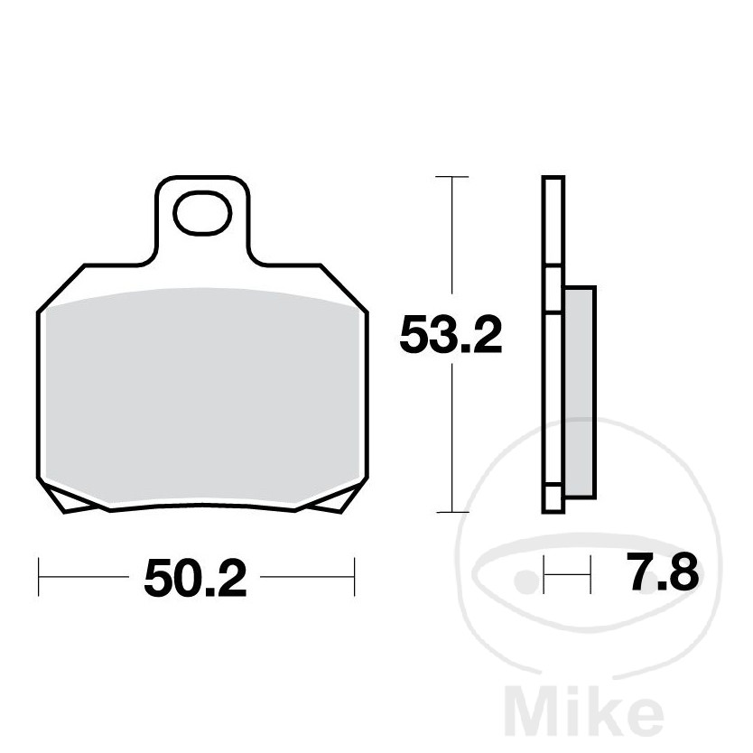 TRW Standard brake pads ALTN: 7320278 - Picture 1 of 1