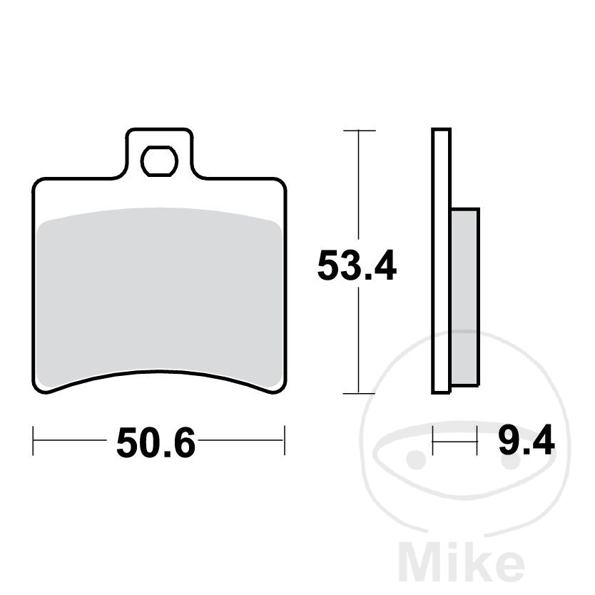 TRW Standard brake pads ALTN: 7325111 - 第 1/1 張圖片