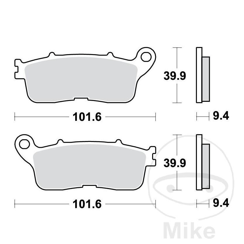 TRW Sintered rear brake pads ALTN: 7320022 - Picture 1 of 1