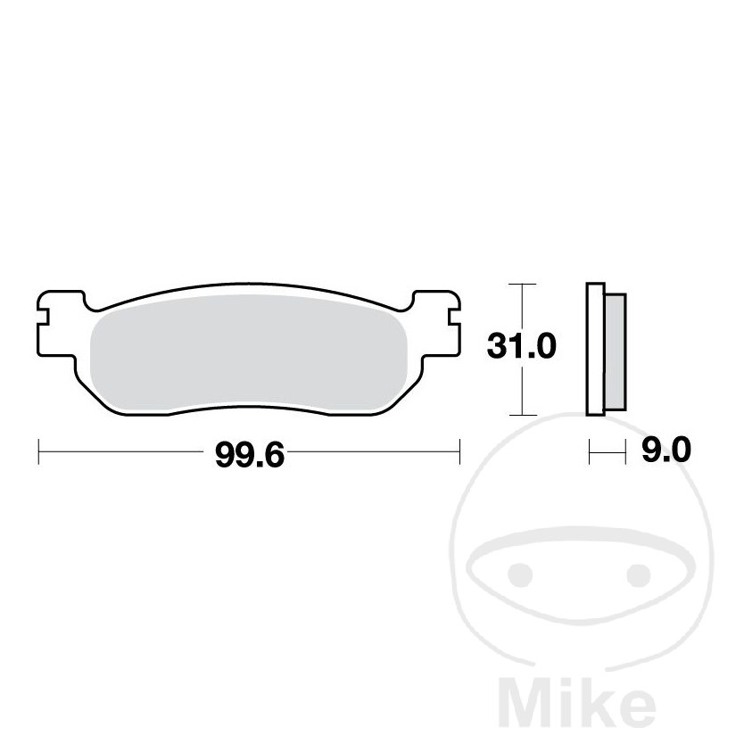 TRW Standard Brake Pads ALTN: 7321680 - Picture 1 of 1