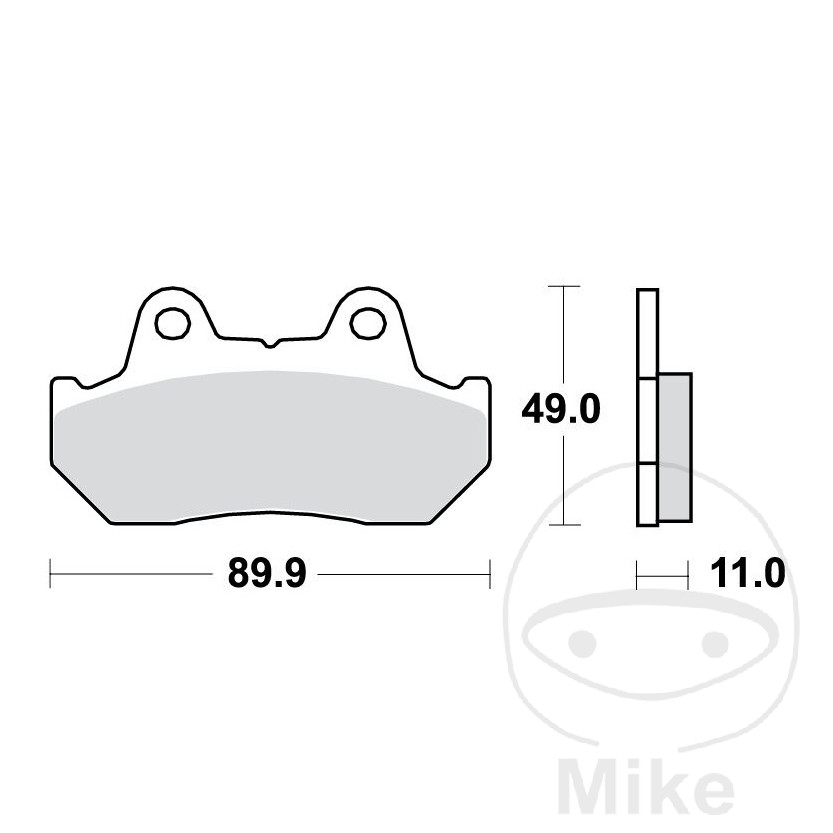 TRW Sintered front brake pads ALTN: 7328545 - Picture 1 of 1