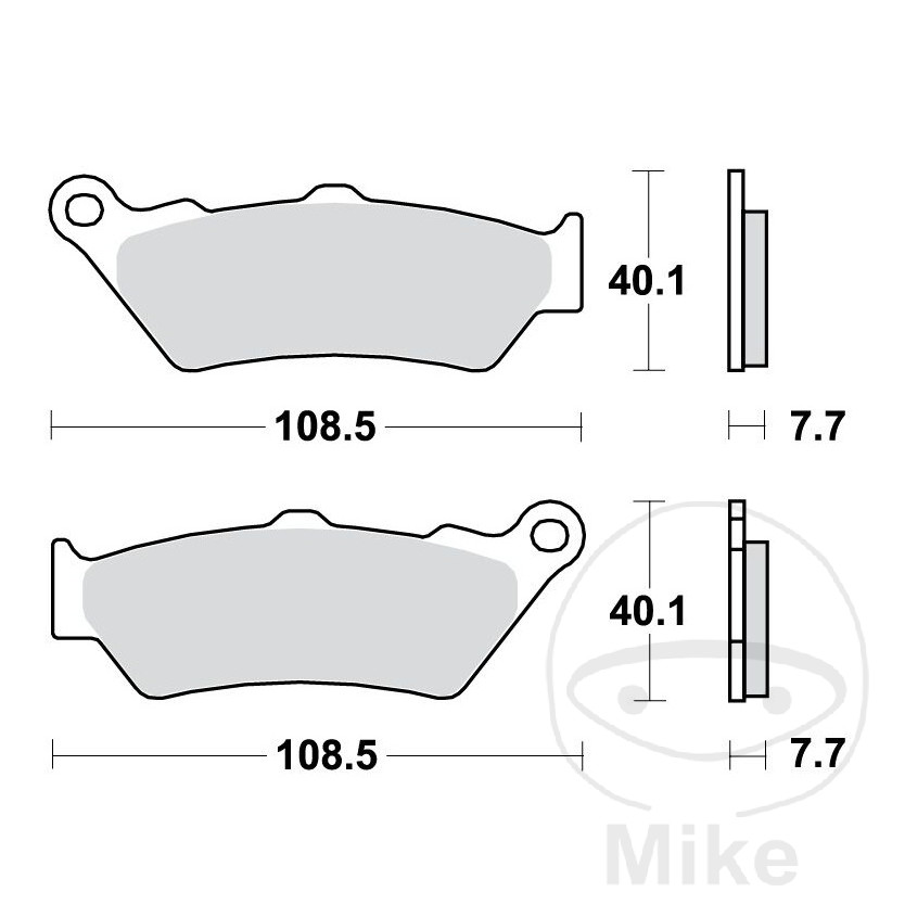 TRW Standard brake pads ALTN: 7321615 - Picture 1 of 1