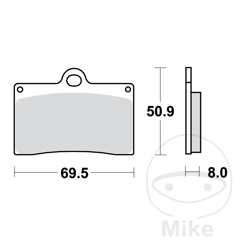 TRW Standard brake pads ALTN: 7370604 - Picture 1 of 1