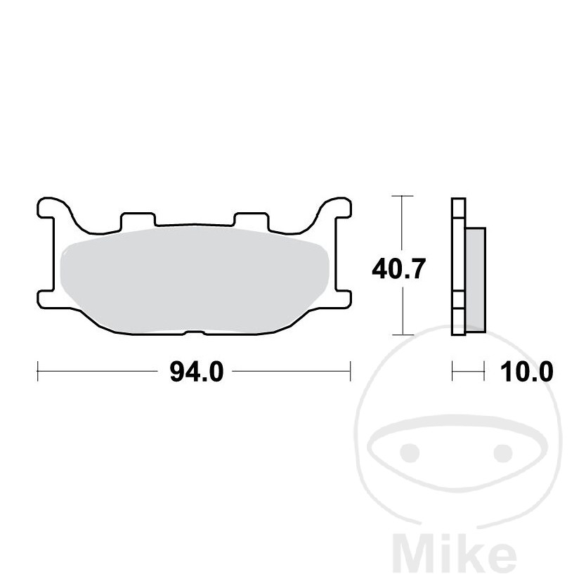 TRW sintered brake pads front OLD: 7329162 - Picture 1 of 1