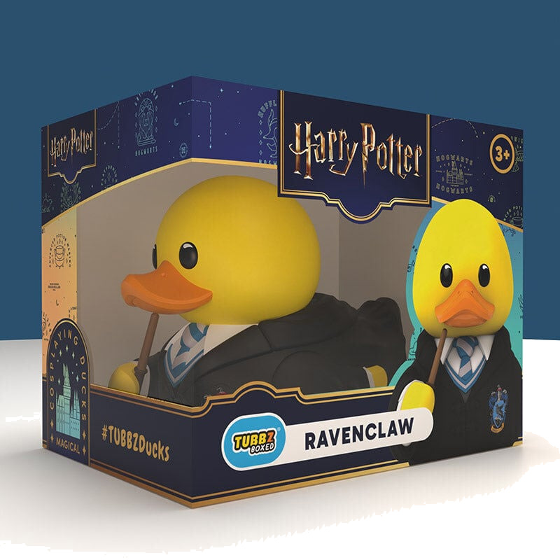 figura coleccionable de pato de goma harry potter ravenclaw 5 cm