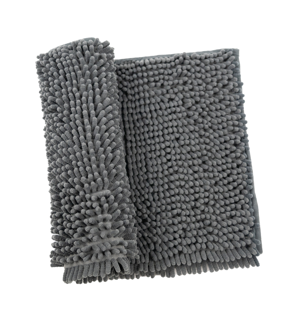 alfombra de microfibra gris para baño, hogar - tamaño 50x70 cm, suave y absorbente, antideslizante, suave, gruesa