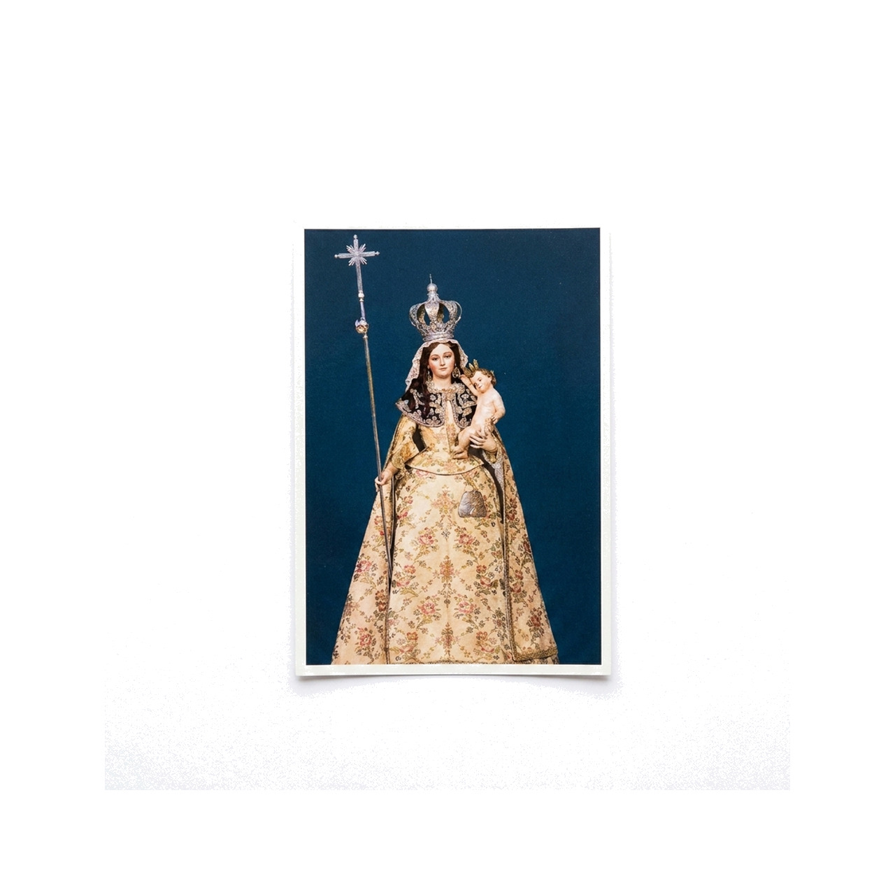 postal museo virgen peregrina monjas benedictinas monasterio santa cruz sahagún
