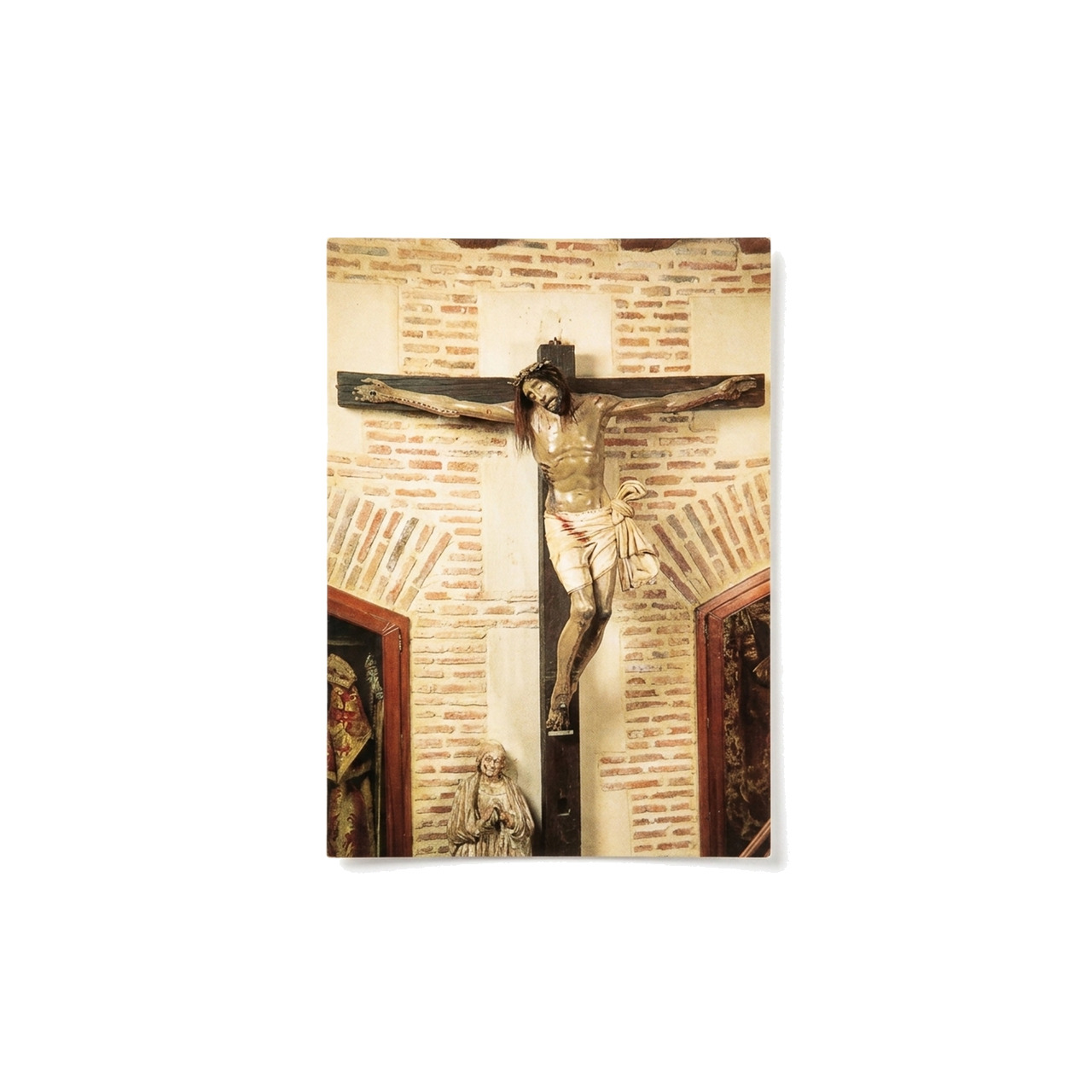 postal museo cristo en agonía sahagún (tarjeta, lámina, recuerdo, colección)