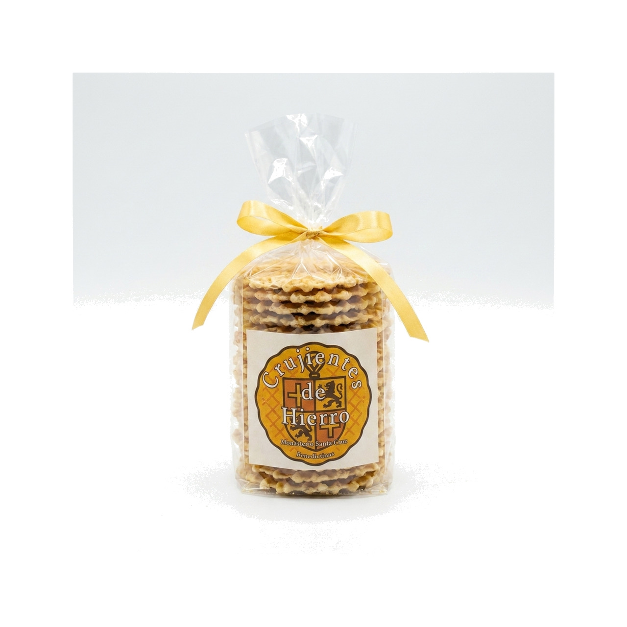 crujientes de hierro sabor vainilla (galletas, pastas, dulces, postre) 100g monjas benedictinas monasterio santa cruz sahagún