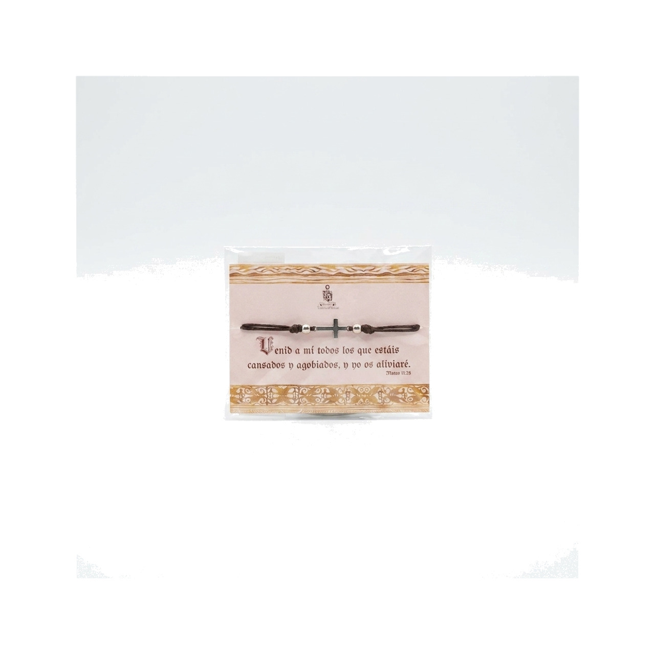 cruz religiosa de muñeca san benito (pulsera, medalla, amuleto, devoción) monjas benedictinas monasterio santa cruz sahagún