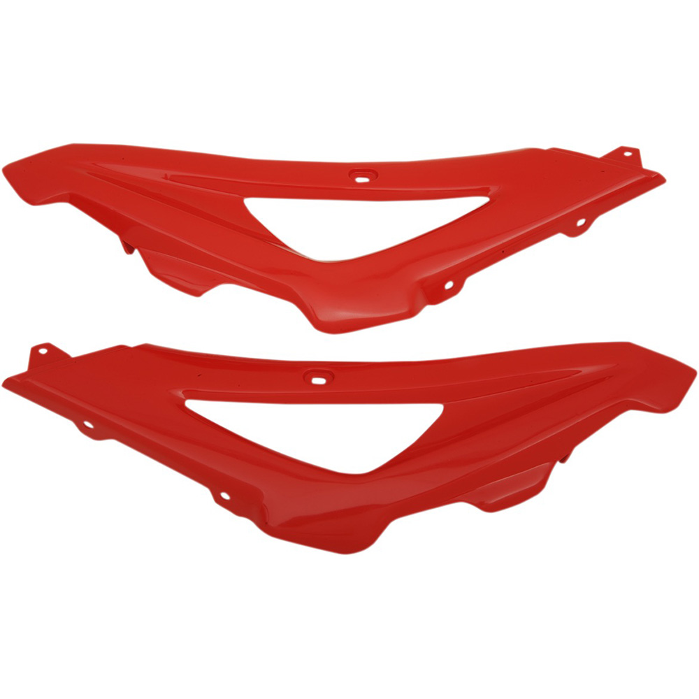 plasticos laterales radiador superior hu03321 color rojo