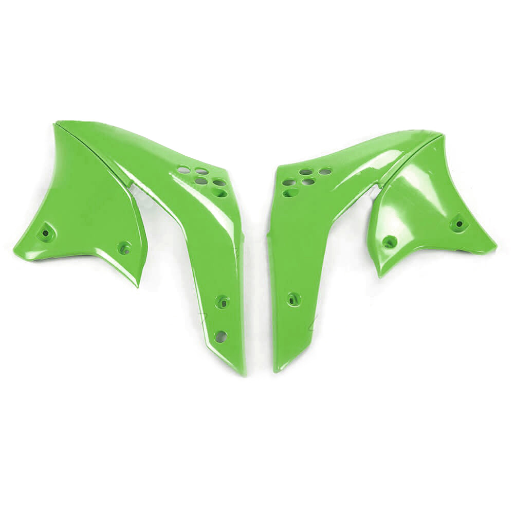 plásticos laterales radiador  ka03787 color verde