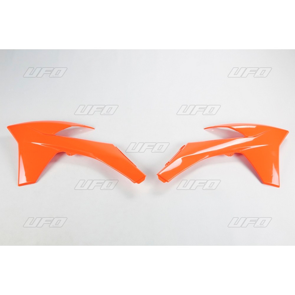 plásticos laterales radiador kt04022 color naranja