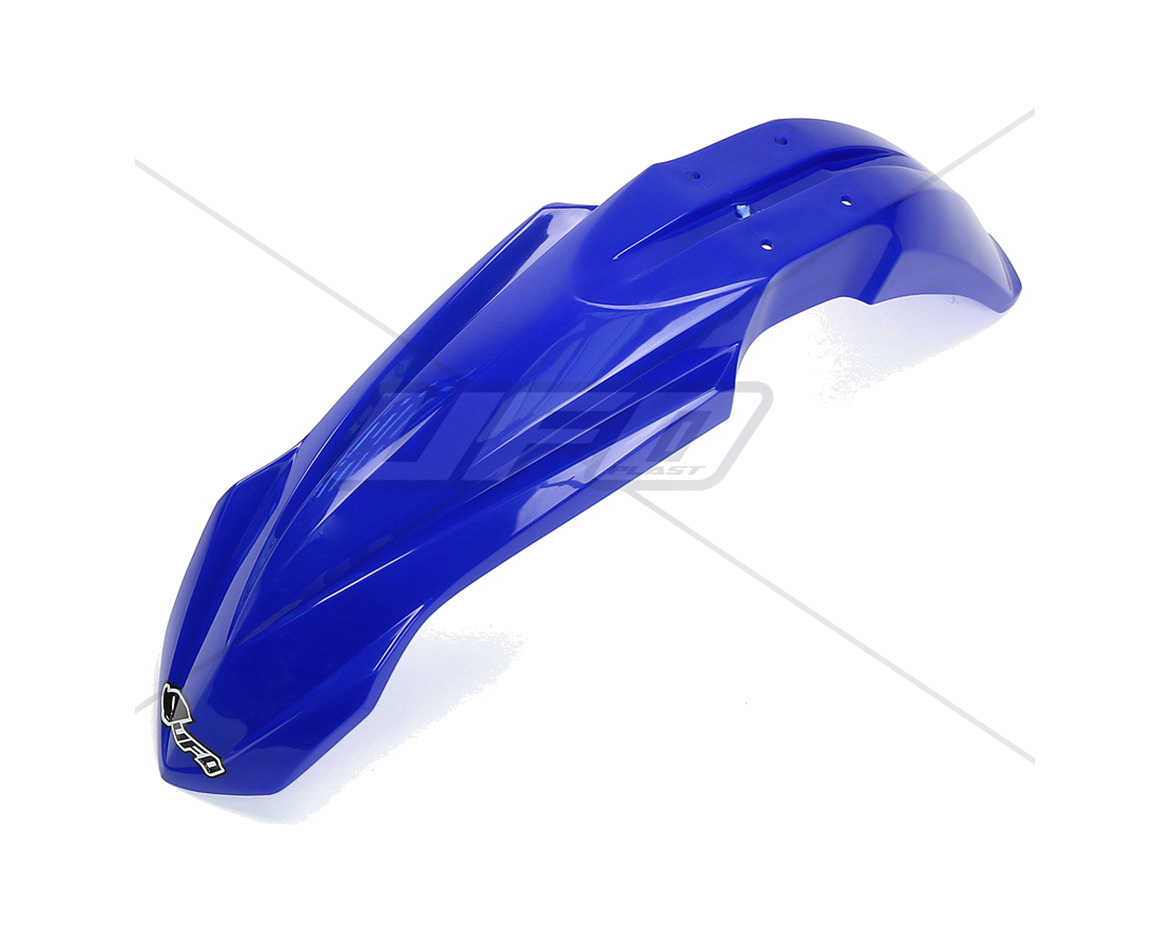 guardabarros delantero ufo ya04809 color azul para motocicletas