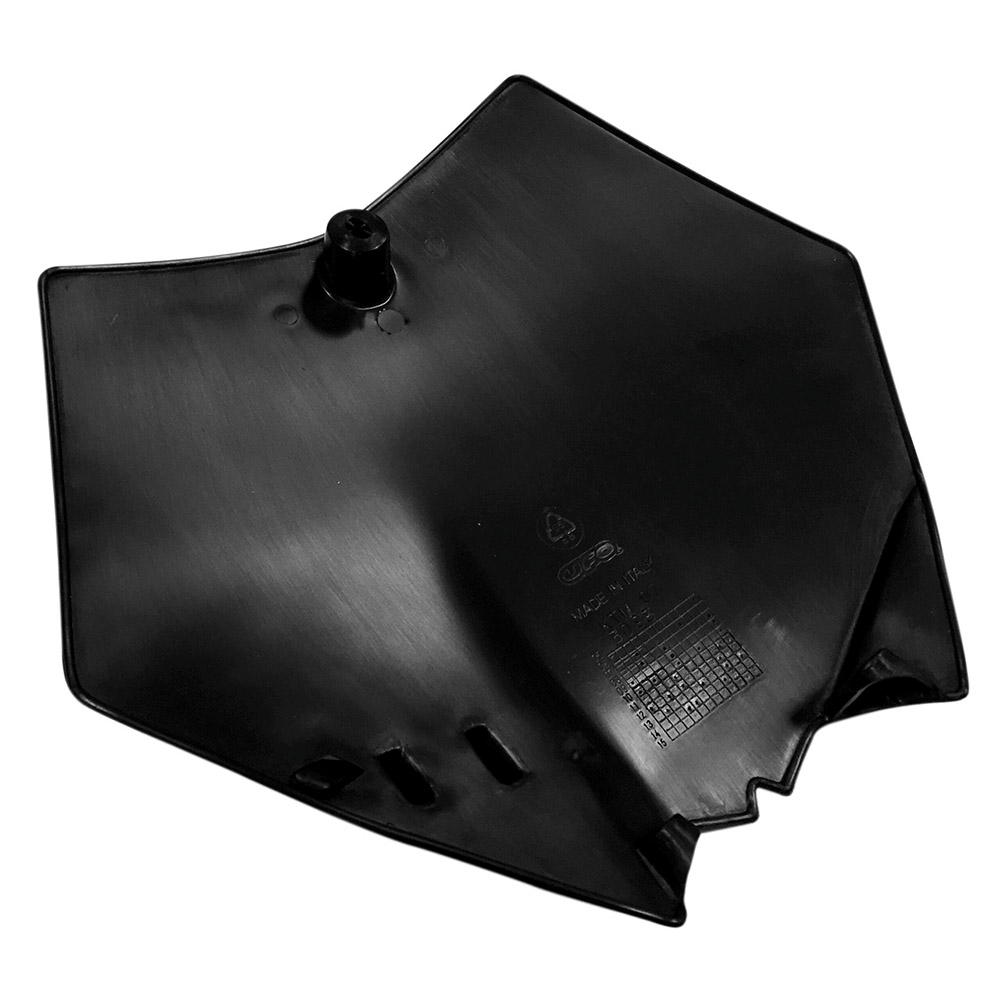 portanúmeros delantero negro kt03093-001 y placa matrícula delantera ufo negra ktm