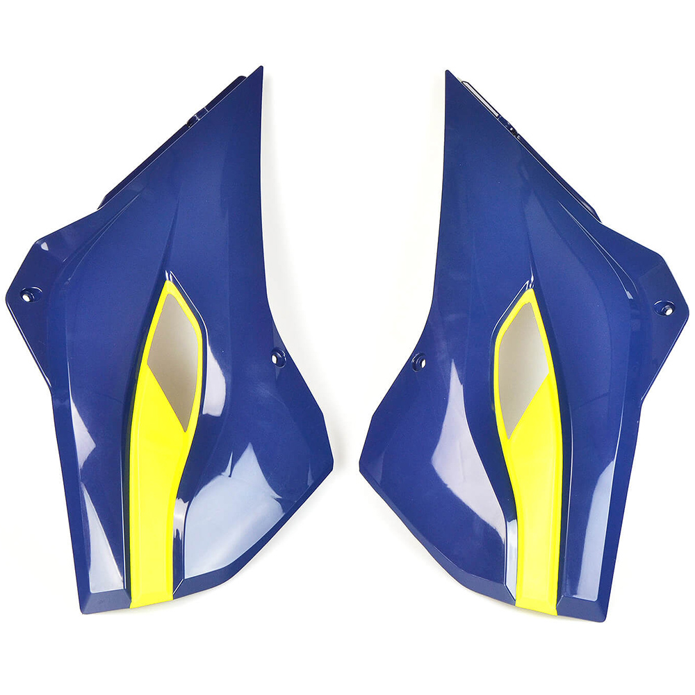plásticos laterales de radiador  azul hu03353-087