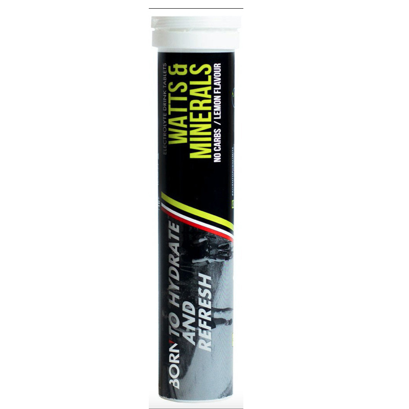 caja 20 comprimidos minerales limon  watts & minerals 8 u