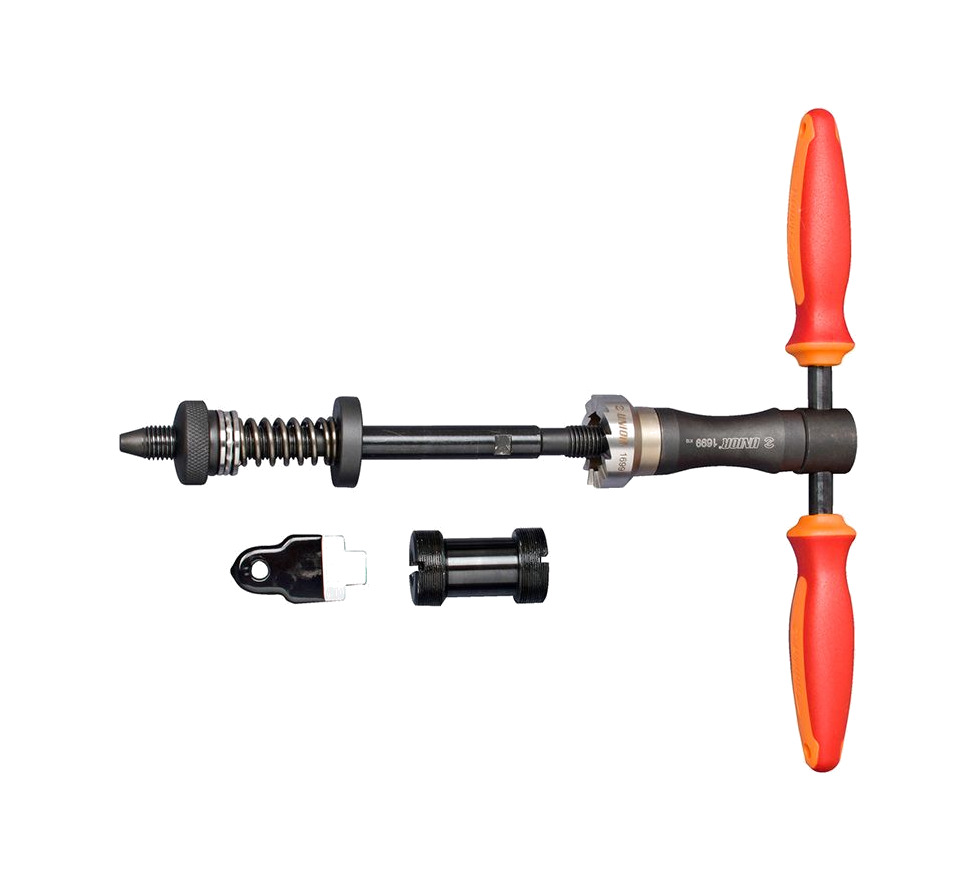 herramienta rectificadora para cartuchos de pedalier bsa/ita unior 1.37x24tpi/36x24tpi 1699-us