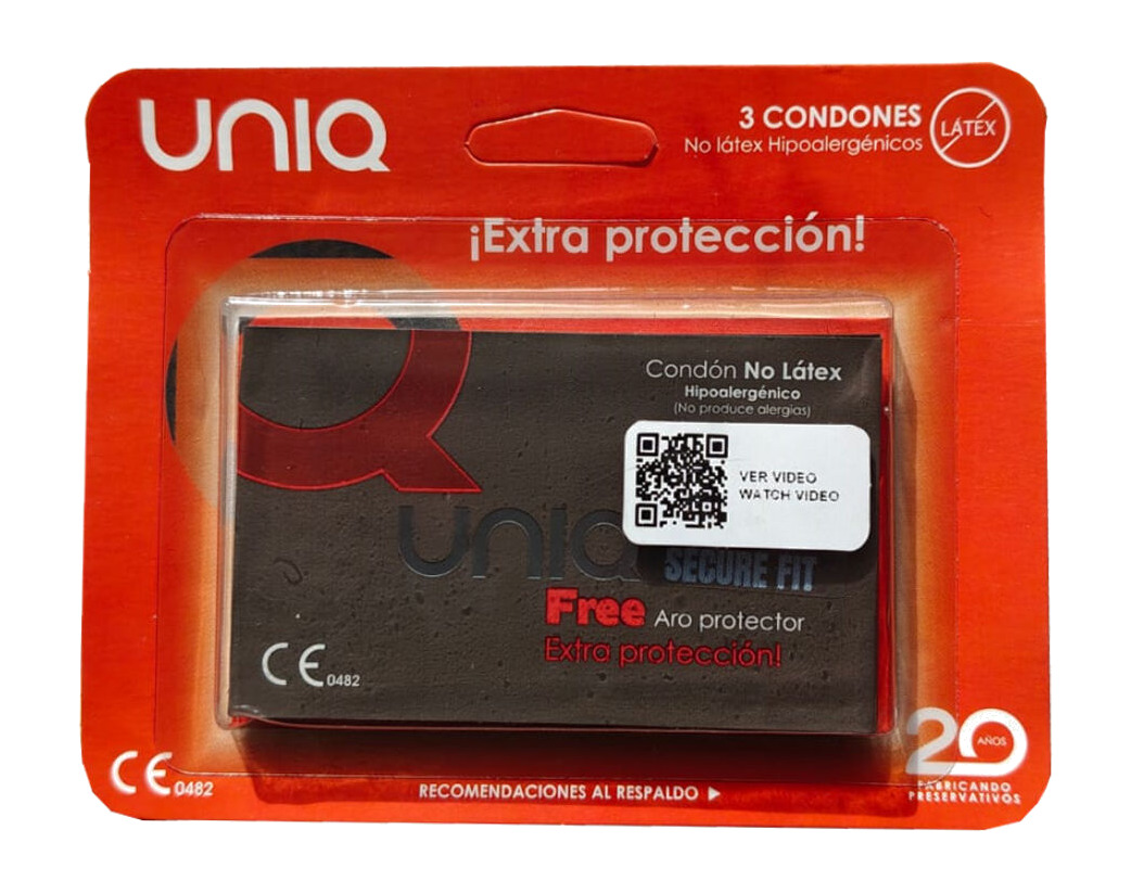 χωρίς λατέκς προστατευτικά secure fit 3 uds
