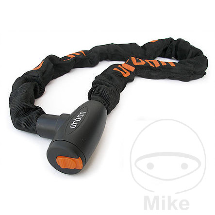 cadena antirrobo con candado 8x1200mm
