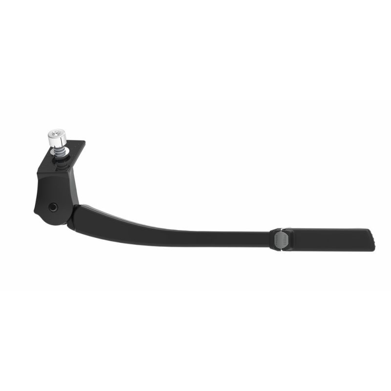 soporte pata caballete lateral ajustable de aluminio para bici, montaje directo easy 26-28"