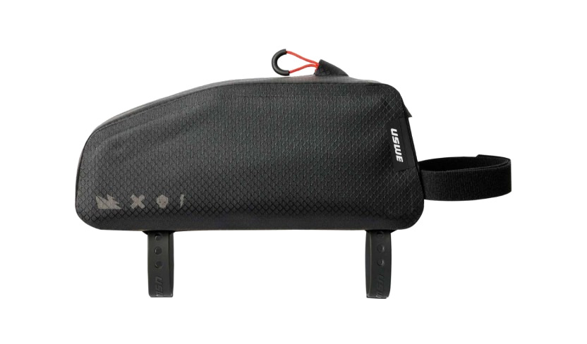bolsa para tubo superior cuadro bicicleta top tube bag 1,2l - 104g 24 x 10.5 5.3cm zippered