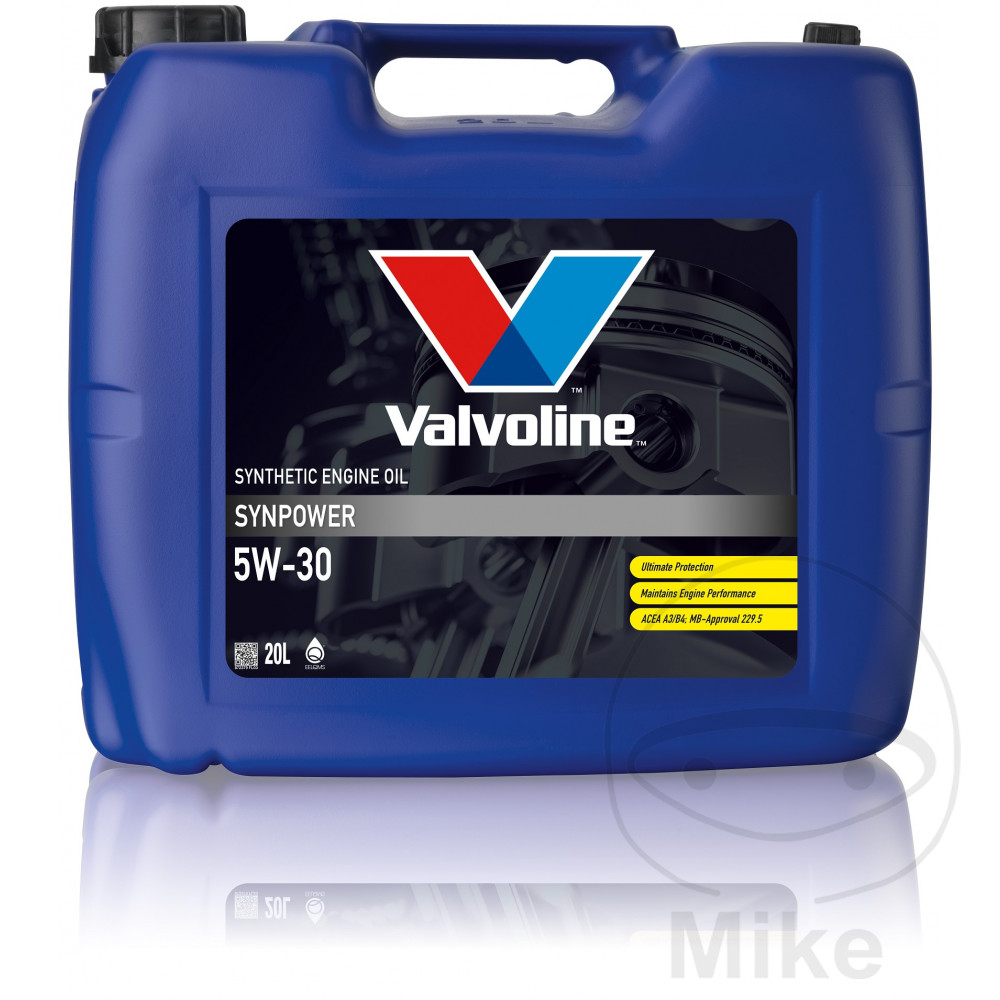aceite de motor para coche synpower 5w30 20l