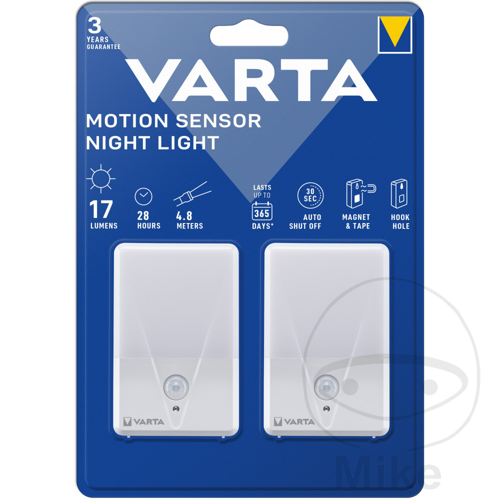 pack 2 luces nocturnas con sensor de movimiento