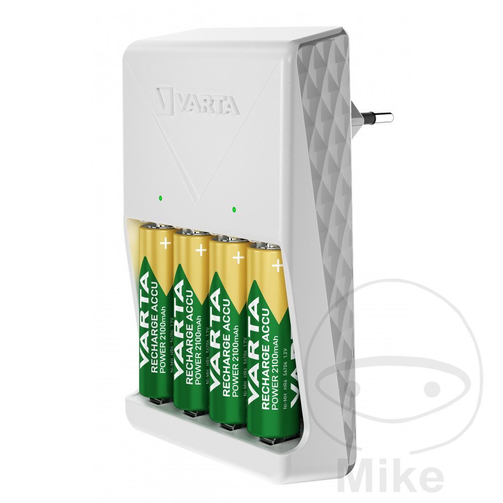 cargador para pilas recargables 4 aa 2100 mah