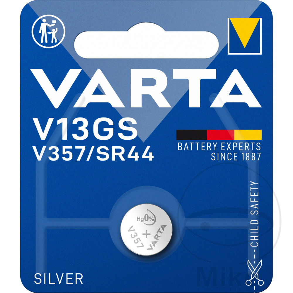 pila boton v13gs silver