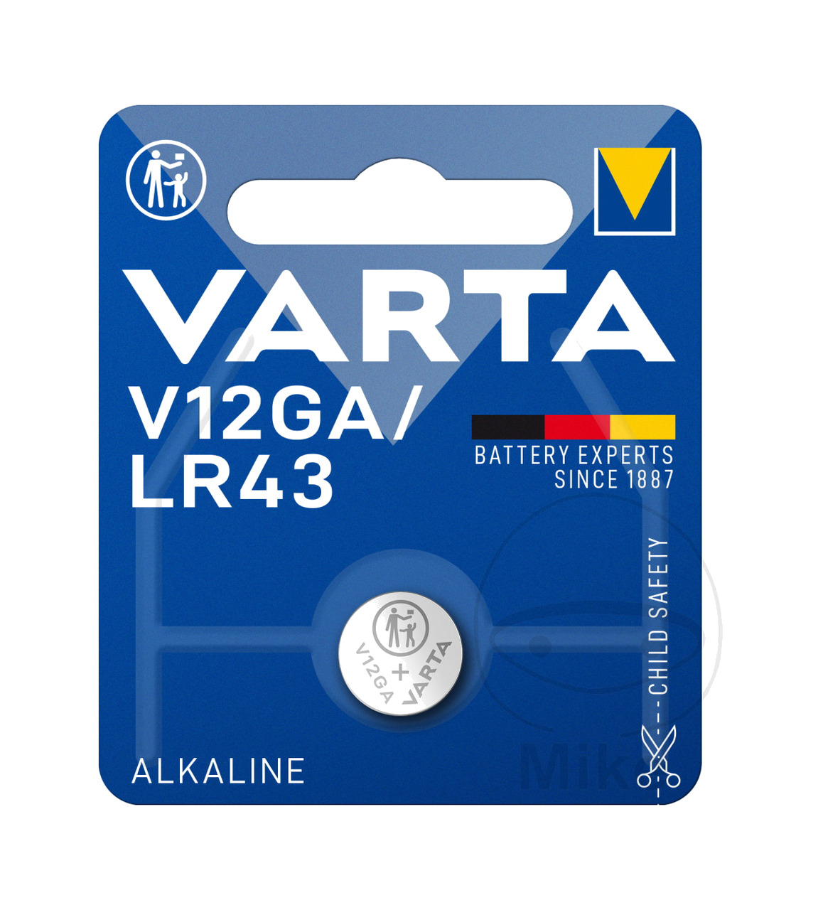 pila de recambio para llave de coche v12ga