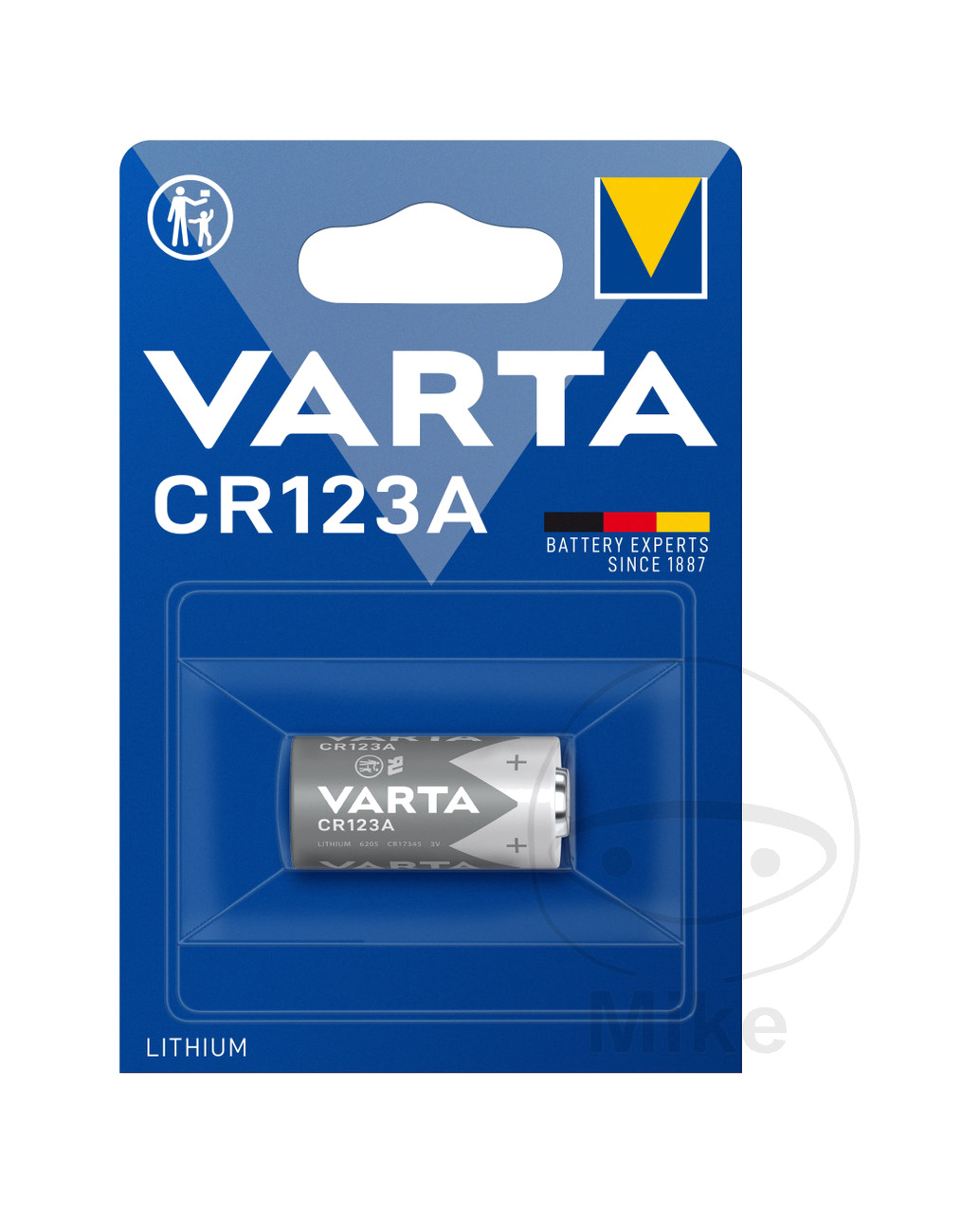 pila litio profesional cr123a