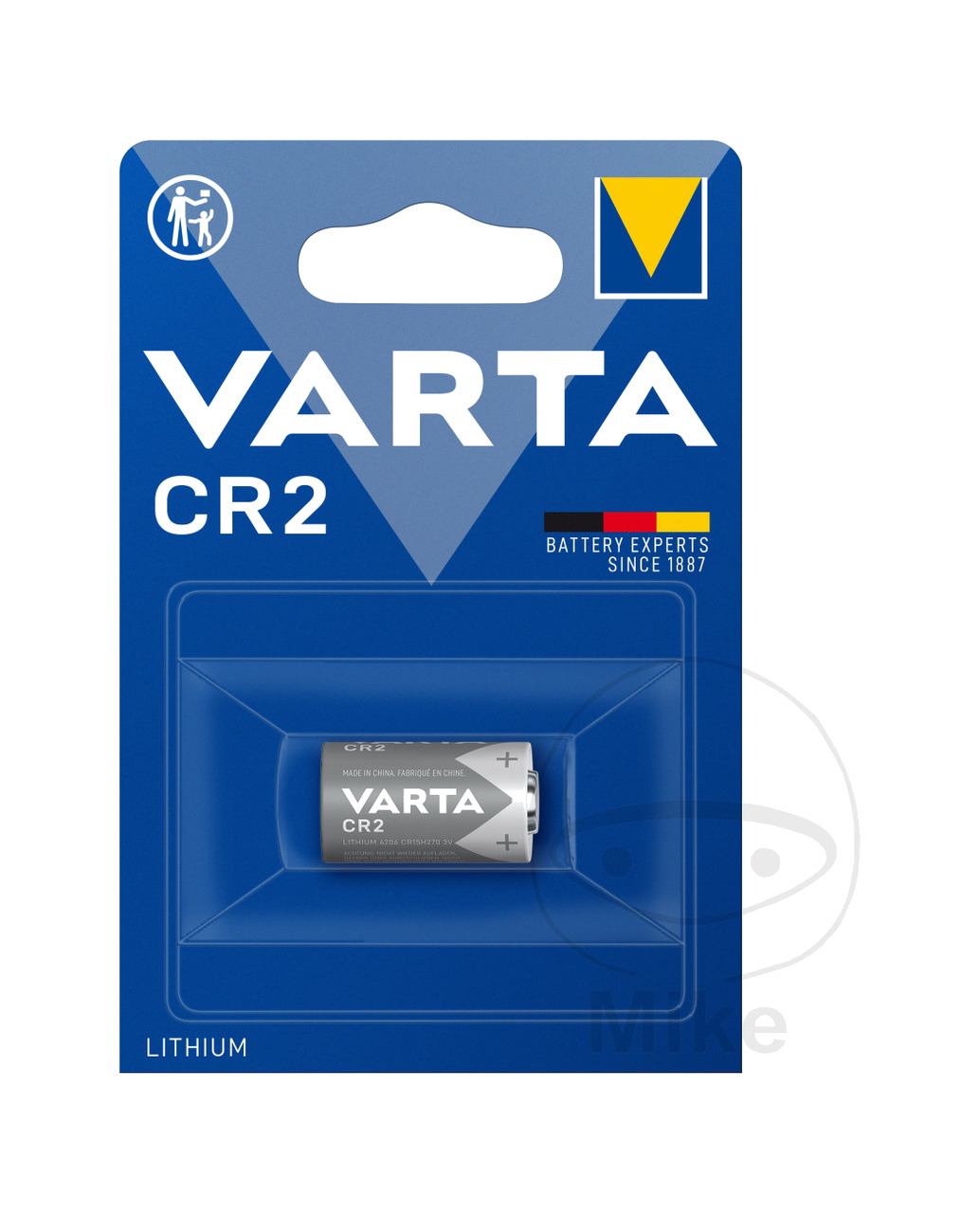 pila litio profesional cr2