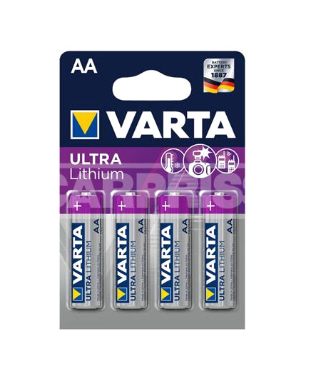 pilas ultra lithium aa