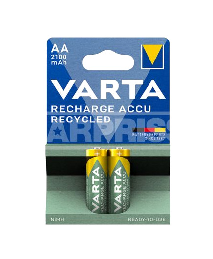 pilas recargables recycled aaa