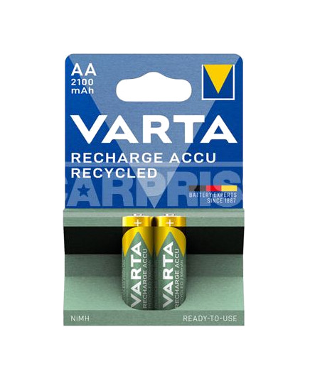 pilas recargables recycled aa