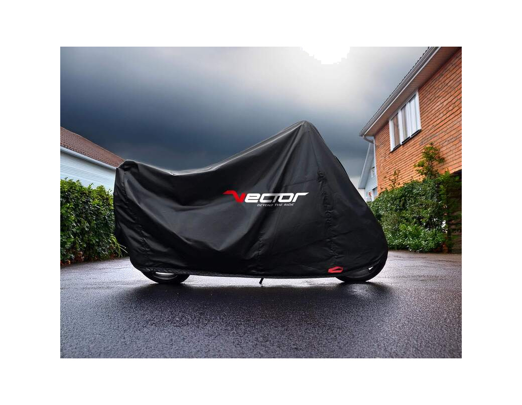 funda protectora impermeable para moto o scooter con pantalla grande h2o