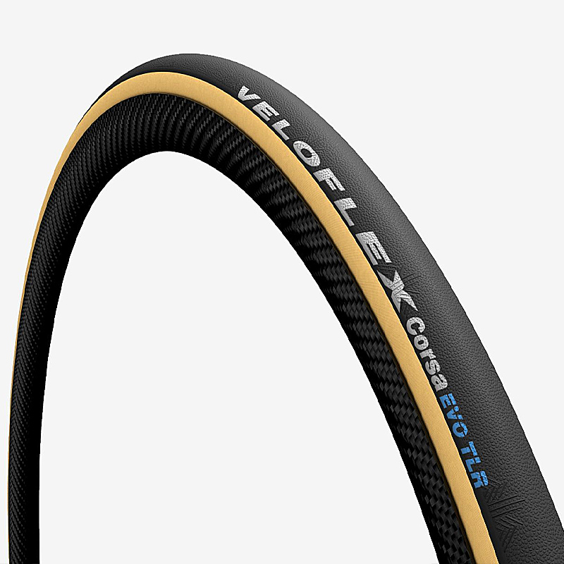 VELOFLEX Tire tire for bicycle CORSA EVO 700x25 TUBELESS READY 25-622 - Picture 1 of 1
