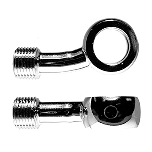 banjo racord conexion lateral  45° m10