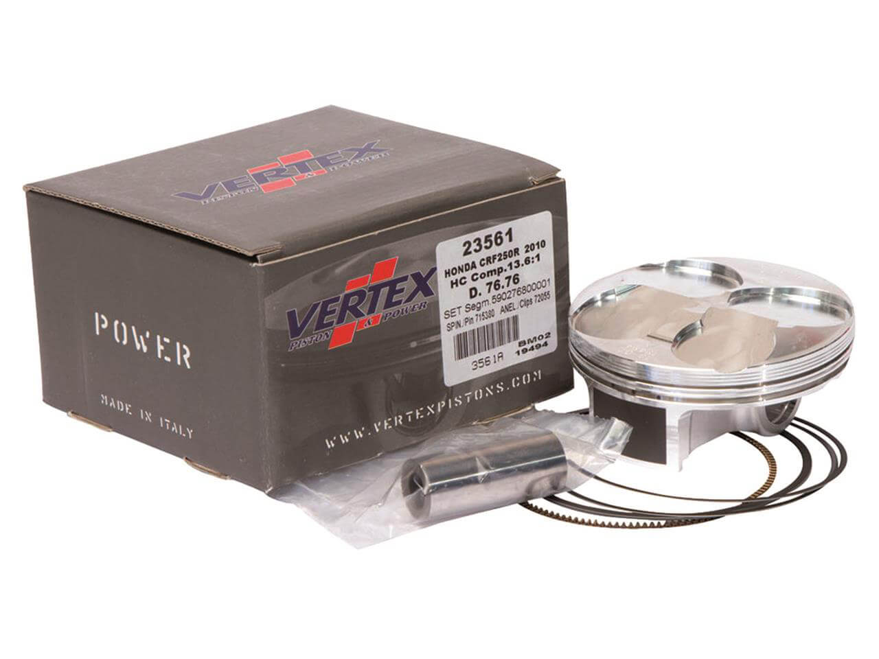 VERTEX Kolben Für Honda NSR 125 Ccm - 53,96 Mm