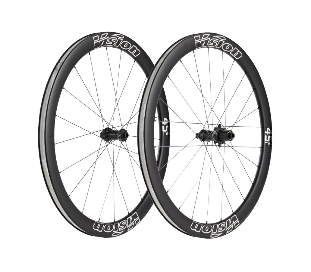 juego de ruedas carbono aerodinámicas de carretera para bicicleta con disco y sistema metron 45 sl centerlock sram xdr edition tubeless ready