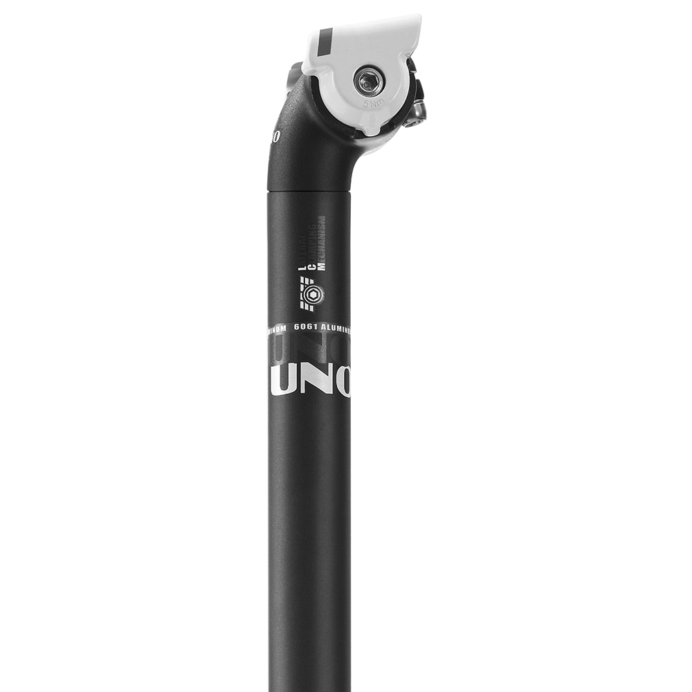 tija sillin negra/blanca 300mm largo kalloy