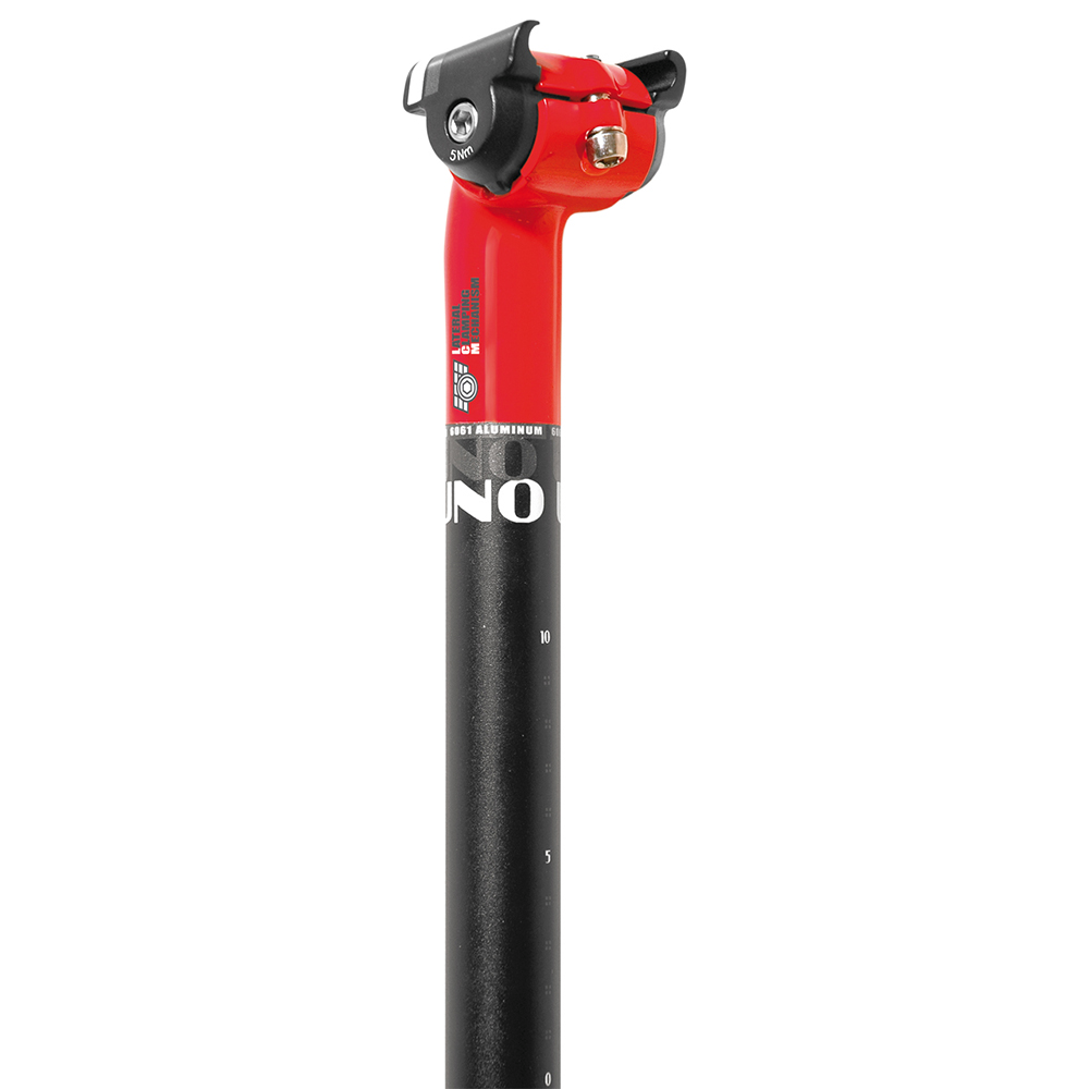 tija sillin rojo/negra 350mm largo kalloy