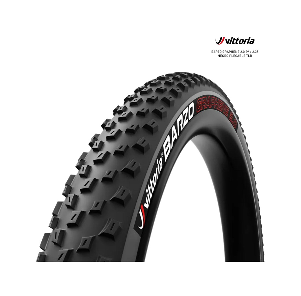 cubierta neumatico para bicicleta plegable barzo graphene 2.0 29 x 2.35 plegable tlr